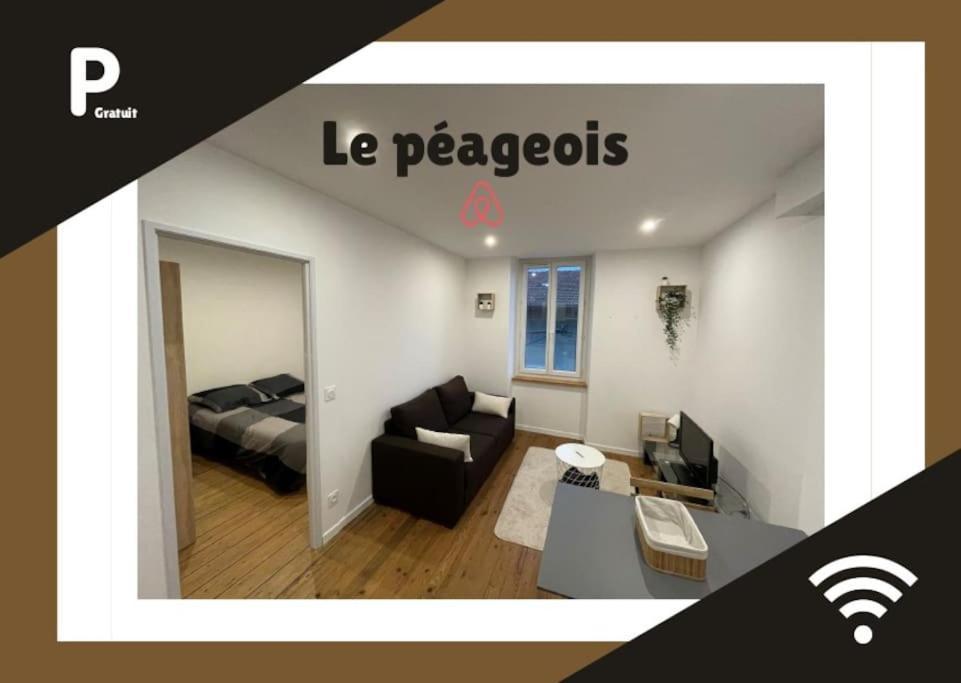 Le Peageois : Appartement Lumineux Et Calme Bourg-de-Péage 외부 사진